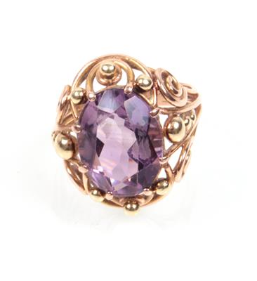 Amethyst Damenring - Klenoty