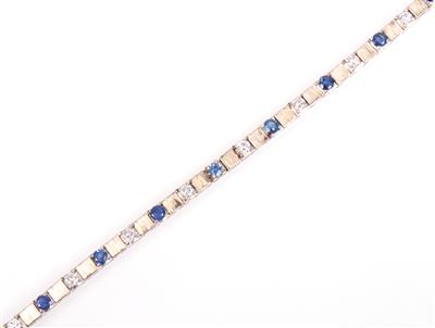 Brillant-Saphir-Armkette - Jewellery