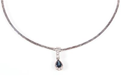 Brillant Saphir Collier - Gioielli