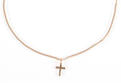Kreuz an Halskette - Klenoty