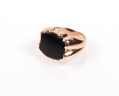 Onyx Herrenring - Schmuck