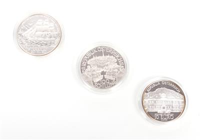 3 Silbermünzen - Gioielli