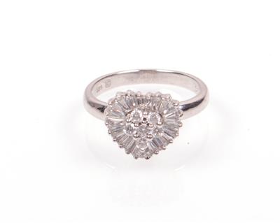 Brillant Diamant Damenring "Herz" - Jewellery