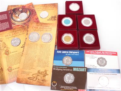 14 Silbermünzen - Jewellery