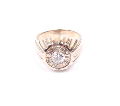 Brillant Diamant Ring - Schmuck Onlineauktion