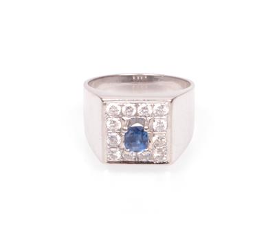 Brillant Saphir Ring - Gioielli