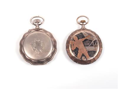 Zwei Taschenuhren - Jewellery
