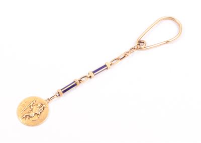 Schlüsselkette mit Christophorus Anhänger - Jewellery