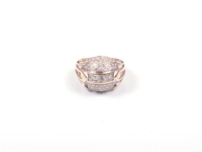 Brillant Diamant Damenring - Schnäppchen - Auktion