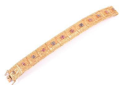 Rubin Saphir Armband - Schnäppchen - Auktion