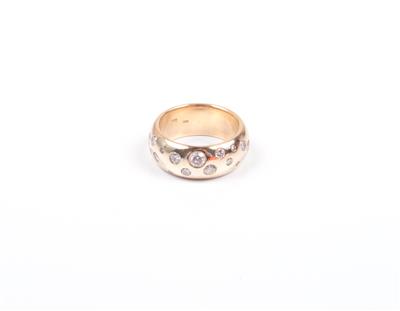 Brillantdamenring zus. ca. 0,90 ct - Jewellery