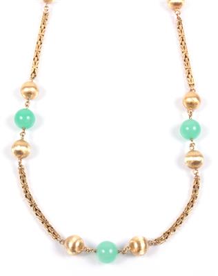 Chrysoprascollier - Jewellery