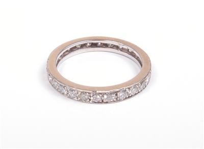 Brillantmemoryring zus. ca. 1,00 ct - Jewellery