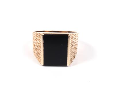 Onyx Herrenring - Jewellery