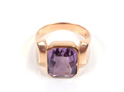 Amethyst Ring - Asta di natale - Gioielli