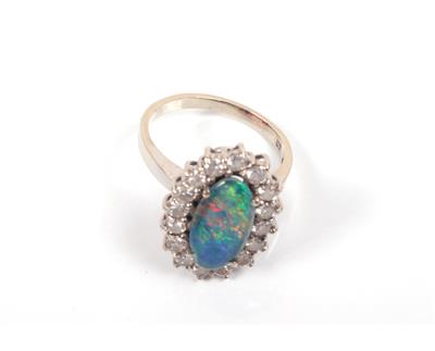 Brillant Opal Damenring - Christmas auction - Jewellery