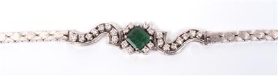 Smaragd Brillantarmkette - Jewellery