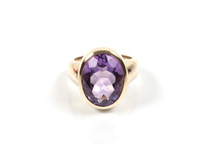 Amethyst Damenring - Schmuck und Uhren Onlineauktion