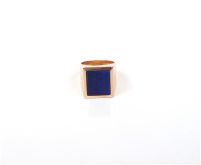 Lapis Lazuli Herrenring - Jewellery