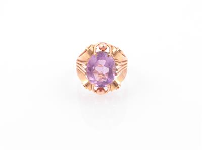 Amethyst Damenring - Schmuck und Uhren online auction