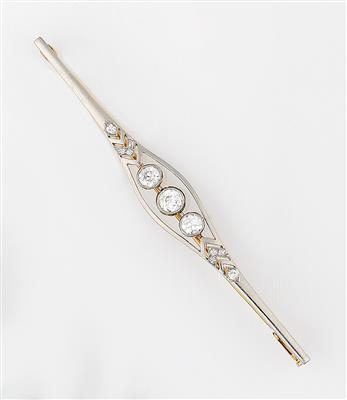 Brillant Diamant Brosche - Schmuck und Uhren online auction