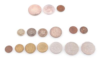 Konvolut Münzen, Banknoten und 2 Medaillen - Gioielli