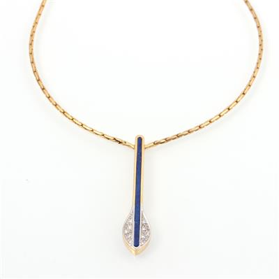 Lapislazuli Collier - Schmuck und Uhren online auction