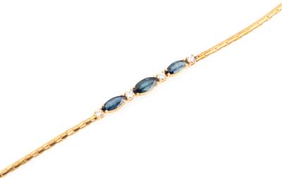 Brillant-Saphir-Armband - Jewellery