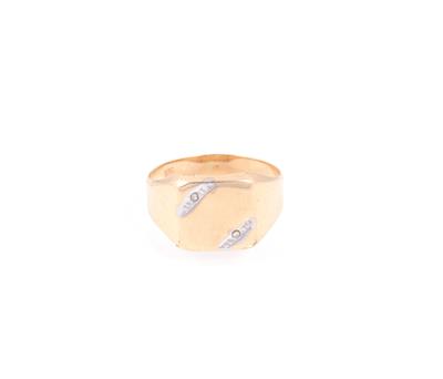 Diamant Herrenring - Klenoty