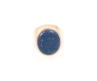 Lapis Lazuli Herrenring - Gioielli