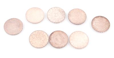 18 Münzen 25 ATS - Klenoty