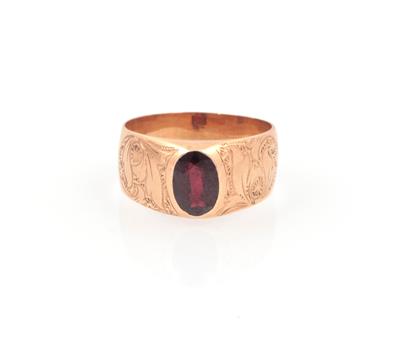 Granat Ring - Klenoty