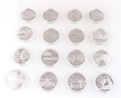 16 verschiedene Sammlermünzen - Klenoty