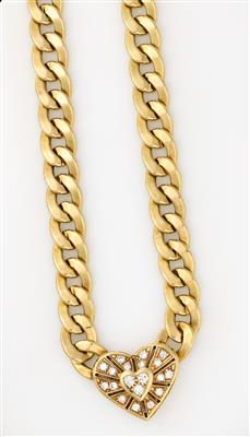 Brillant Collier zus. 0,52 ct - Gioielli