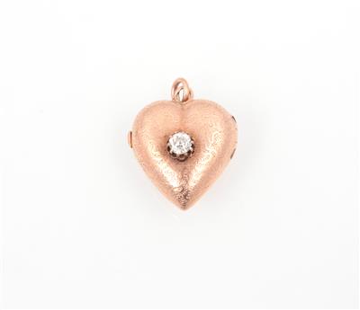 Diamant Medaillon "Herz" - Jewellery