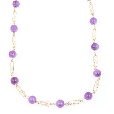 Amethyst Collier - Schmuck und Uhren