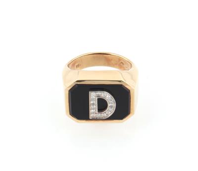 Brillantring "D" - Jewellery