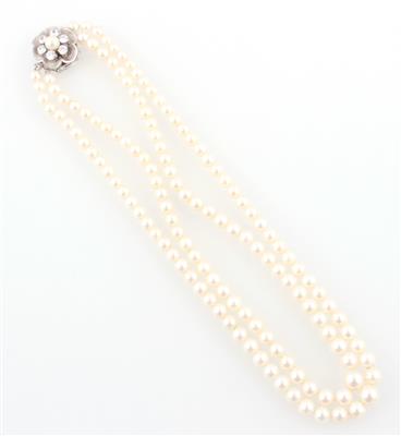 Perlencollier 2-reihig - Jewellery