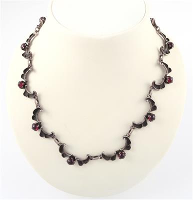 Granat Collier - Schmuck und Uhren