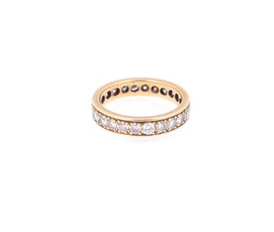 Memory-Brillant-Ring zus. ca. 1,70 ct - Jewellery