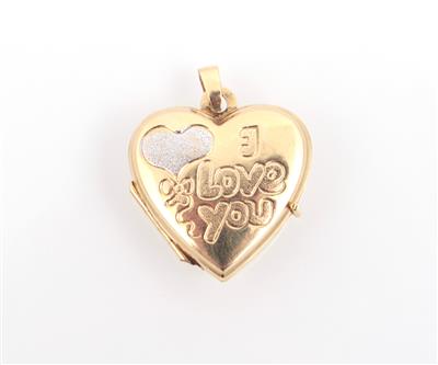 Herzmedaillon "I love you" - Jewellery
