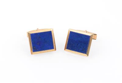 Lapis Lazuli Manschettenknöpfe - Schmuck und Uhren