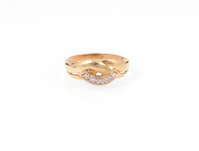 Diamant Damenring - Antiquariato