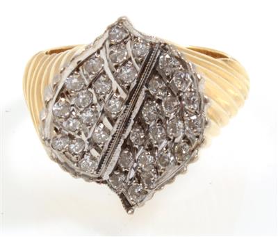 Brillantring zus. ca. 0,60 ct - Sale - auction