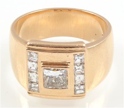 Diamantring zus. ca. 1,70 ct - Abverkauf Schmuck und Uhren