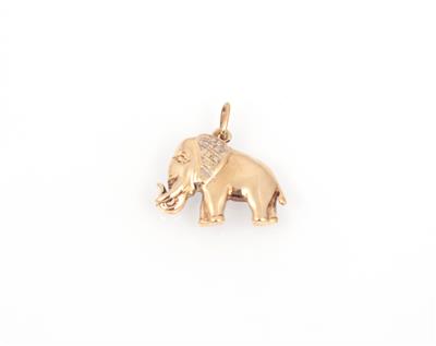 Anhänger "Elefant" - Schmuck und Uhren