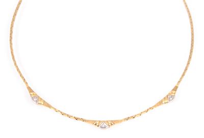 Diamant Collier - Schmuck und Uhren