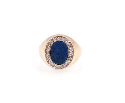 Brillant Lapis Lazuli Ring - Schmuck und Uhren