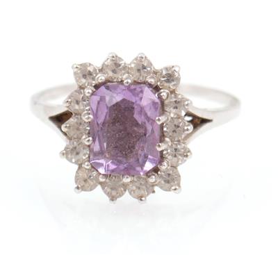 Amethyst Damenring - Schmuck und Uhren