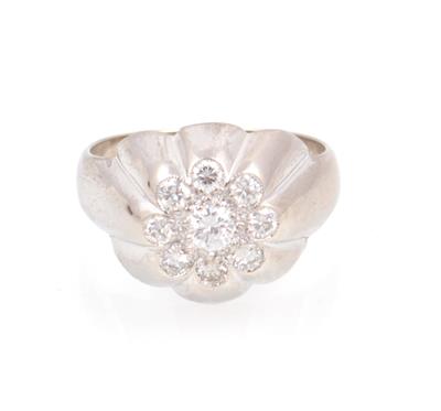 Brillant Ring zus. ca. 0,60 ct - Jewellery